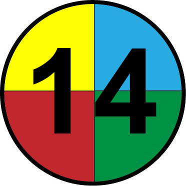 14 colours