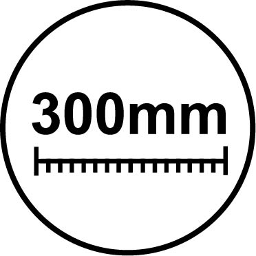 300mm length