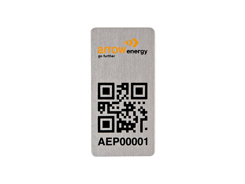 rfid barcode metal tags labels