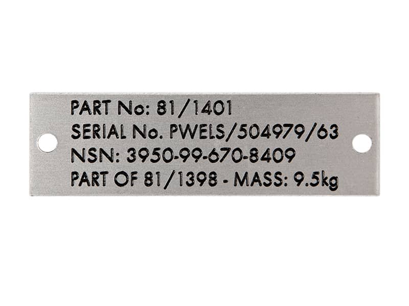 Metal Hose Tags And Labels For Identification - Certags Uk