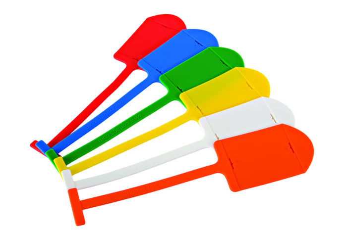 blank rubber tags - multiple colors