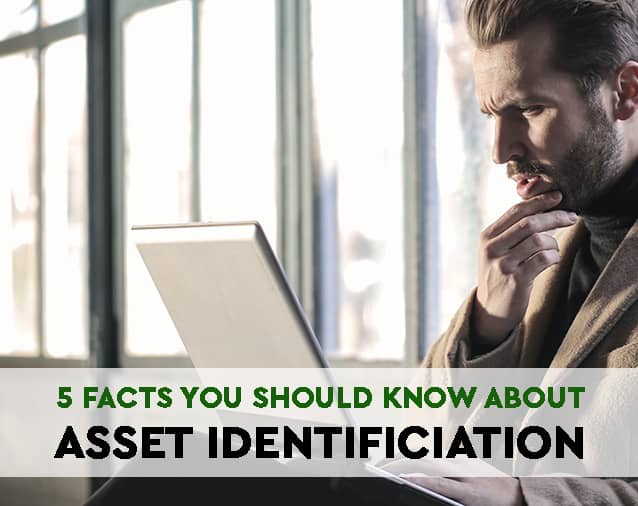 5 facts to know about asset identification - man on laptop