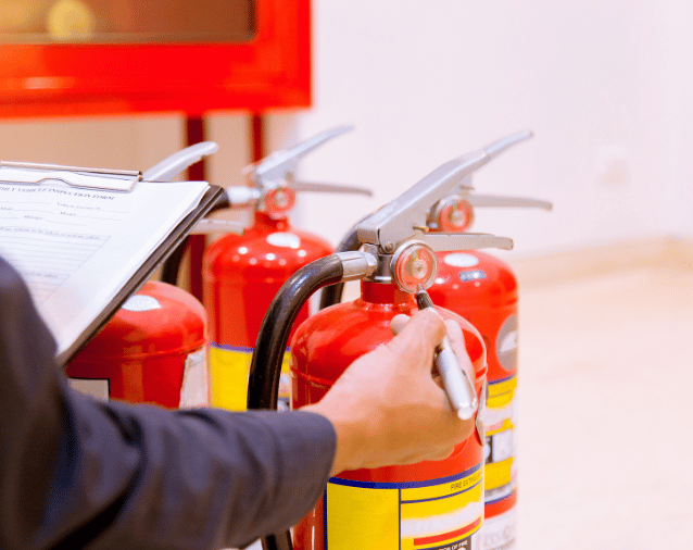 fire extinguisher inspection fire safety