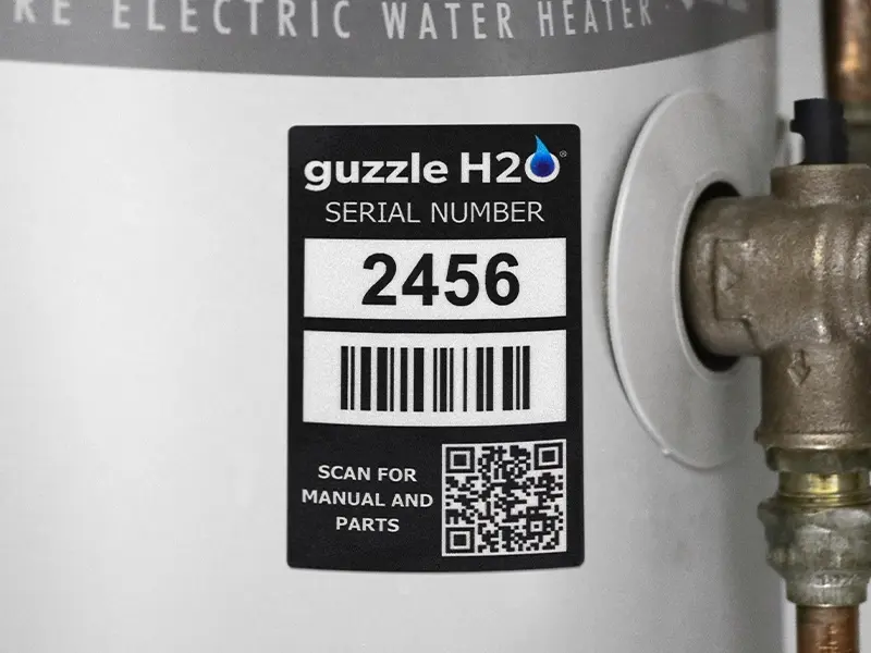 QR Code and Barcode Label Variable Data Certags